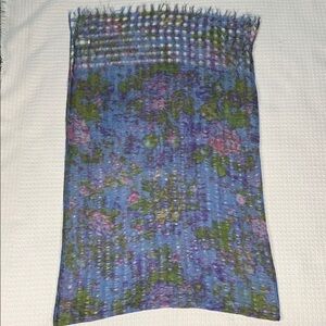 J Jill 100% wool scarf made in India